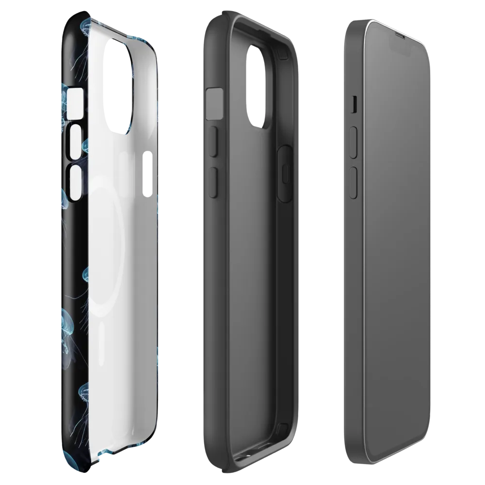 Moonlit Jellyfish on MagSafe Tough Case for iPhone® — Front