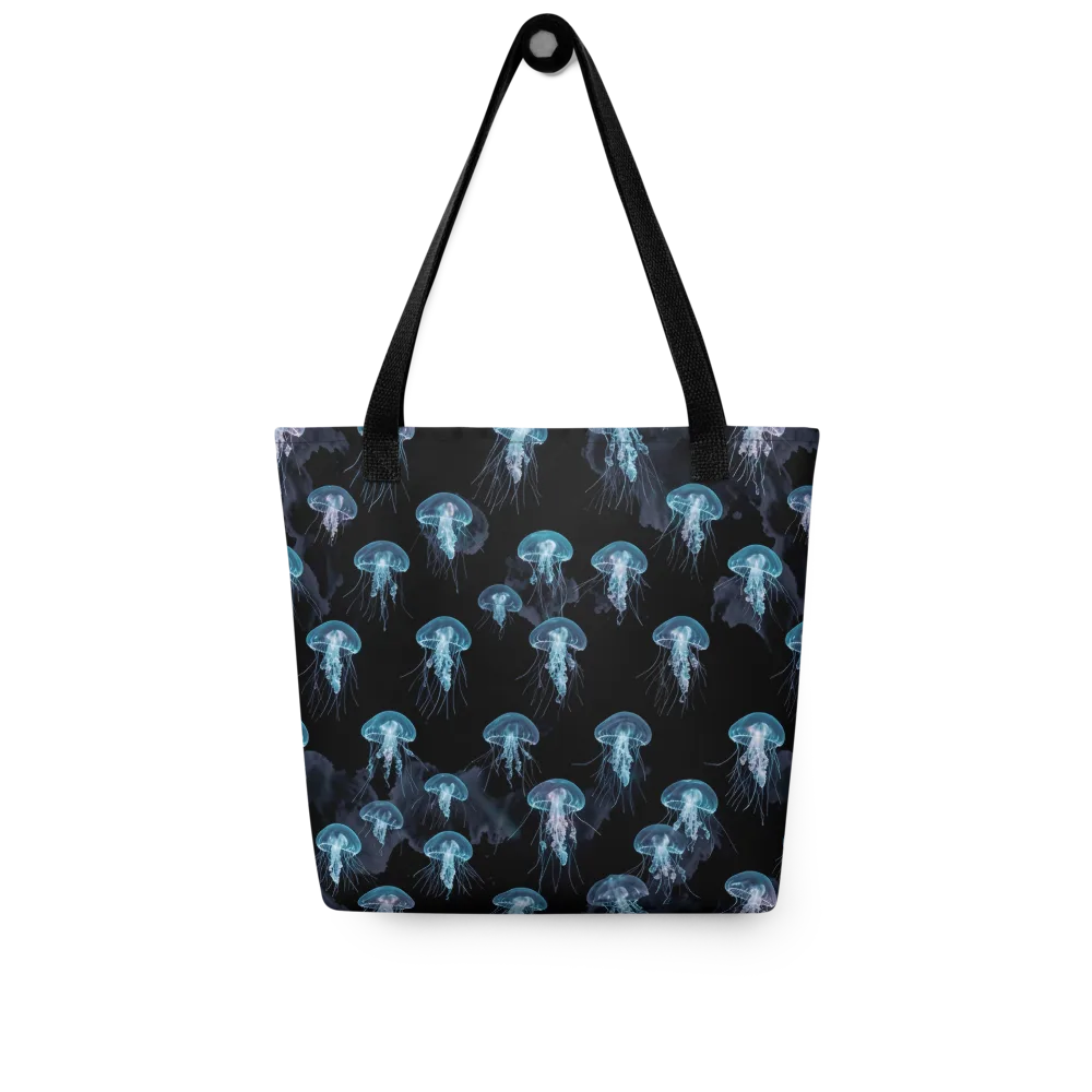 Moonlit Jellyfish on Tote Bag — Front