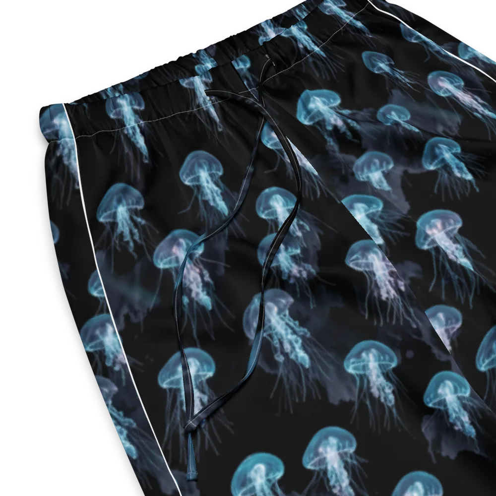 Moonlit Jellyfish on Women's Pajama Pants — Product details
