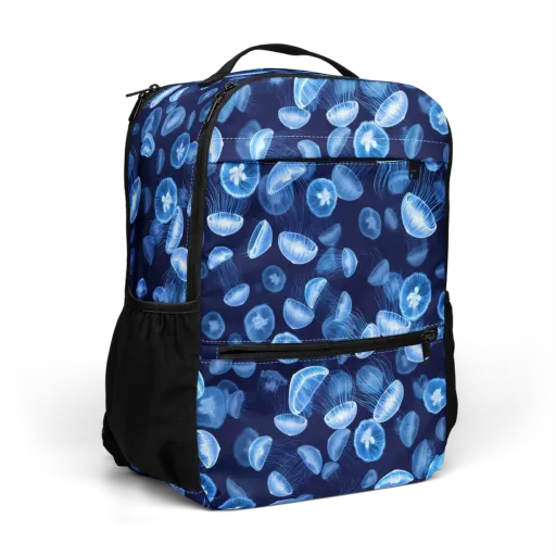 Moonlit Medusae on a Utility Backpack