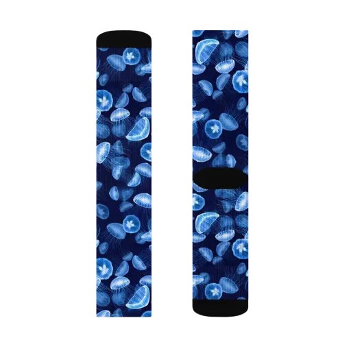 Moonlit Medusae on a Socks