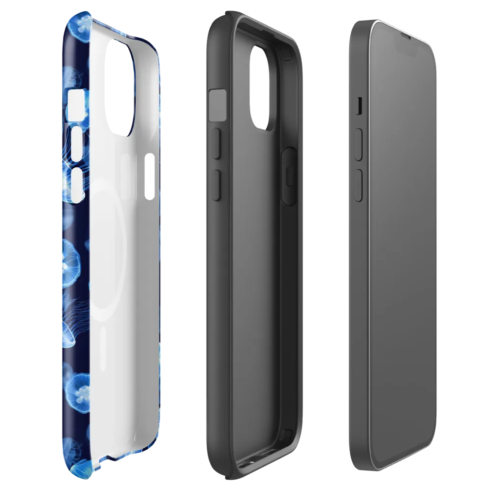 Moonlit Medusae on MagSafe Tough Case for iPhone® — Front