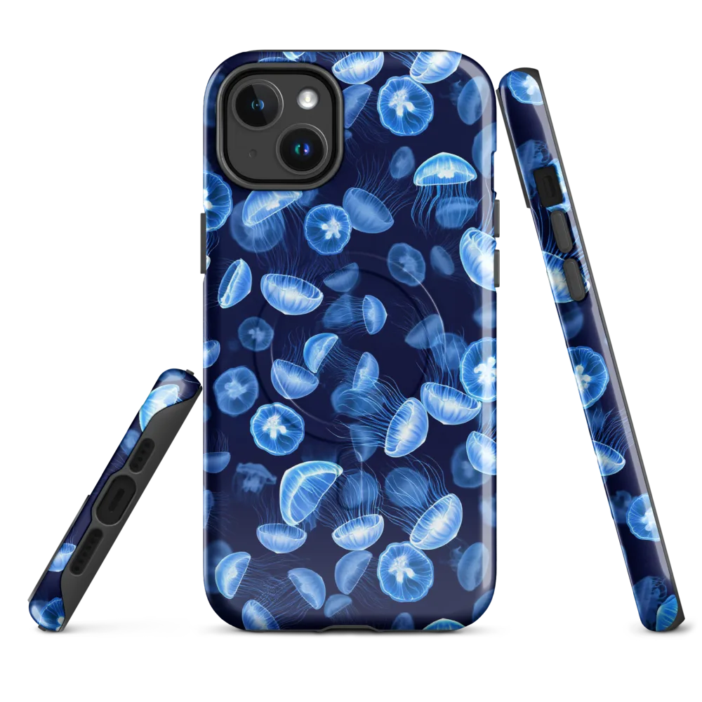 Moonlit Medusae on MagSafe Tough Case for iPhone® — Front