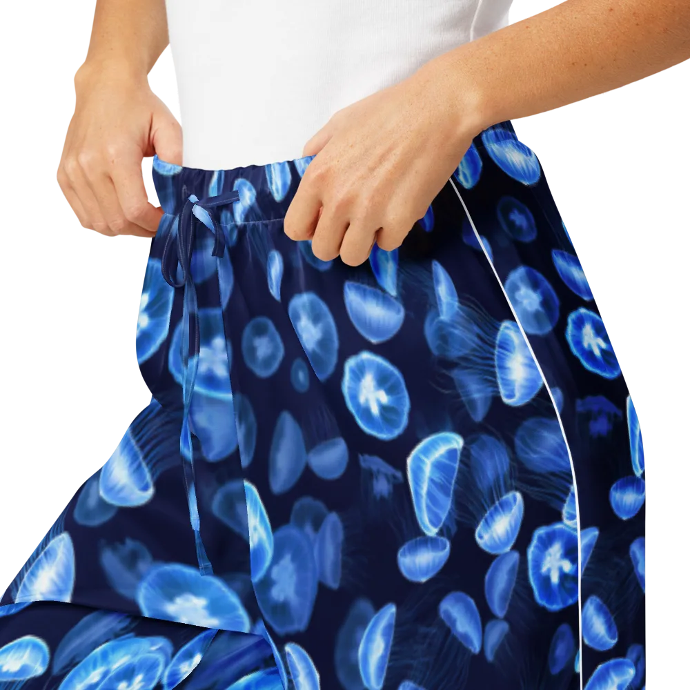 Moonlit Medusae on Women's Pajama Pants — Product details