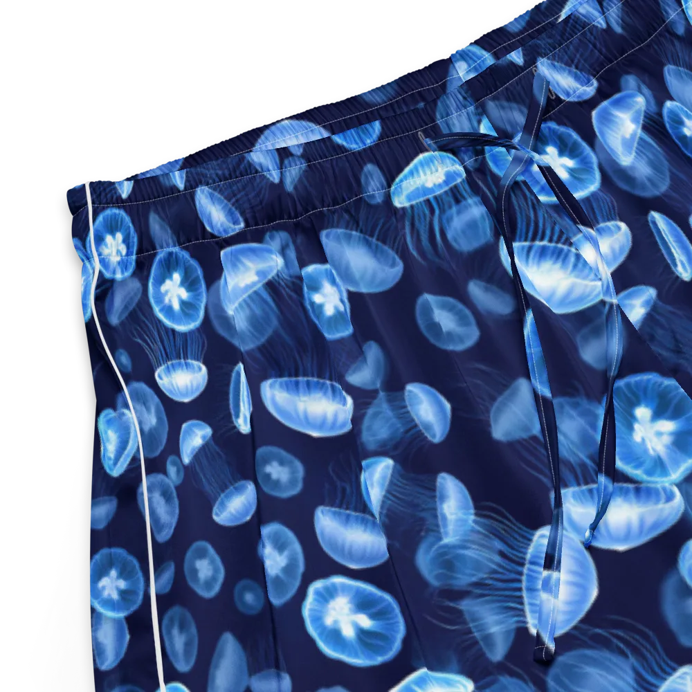 Moonlit Medusae on Women's Pajama Shorts — Product details