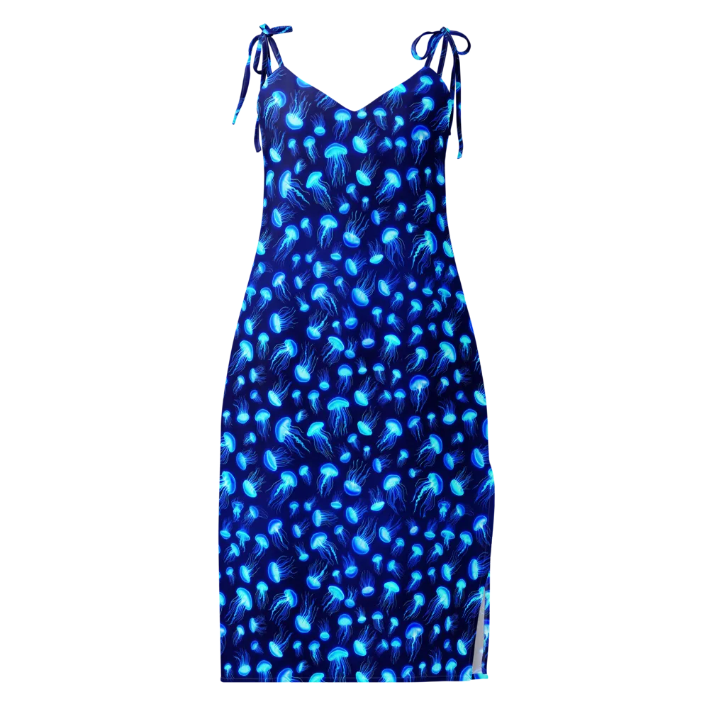 Electric Drift on Slip Dress — Front