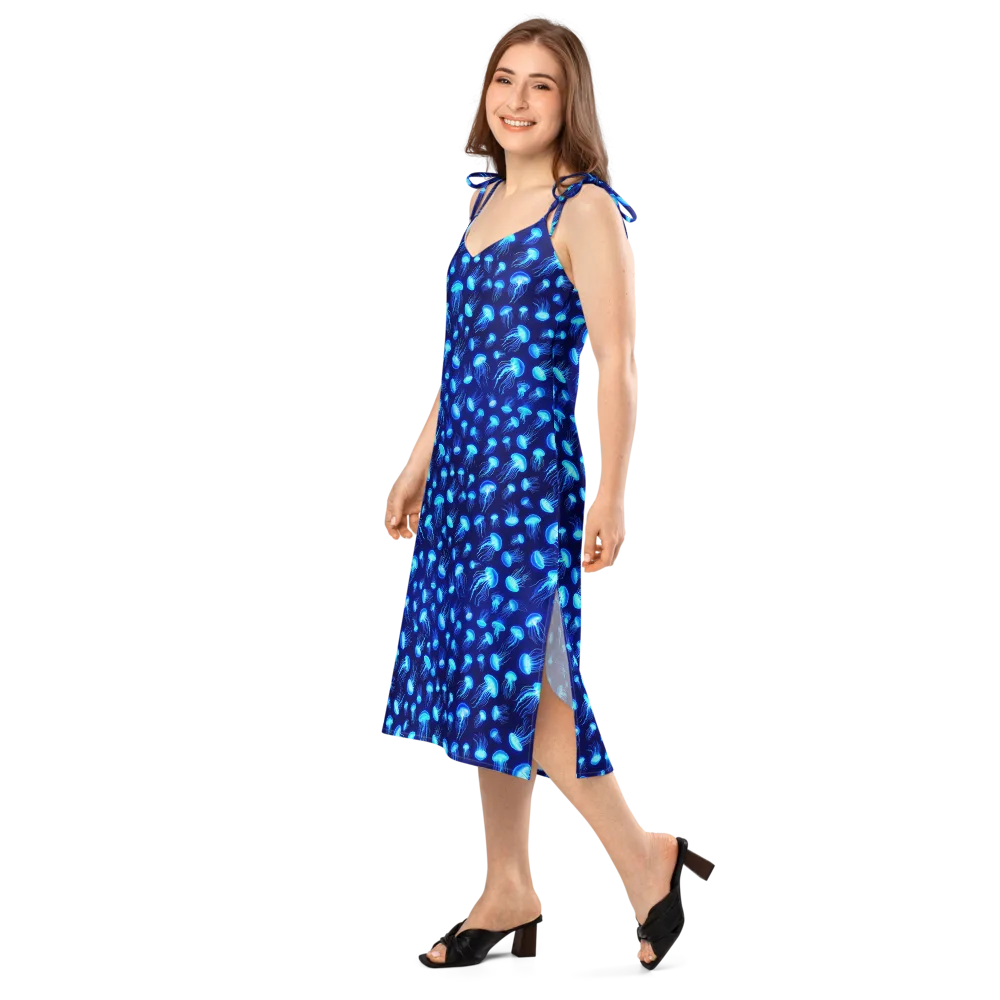 Electric Drift on Slip Dress — Left Front