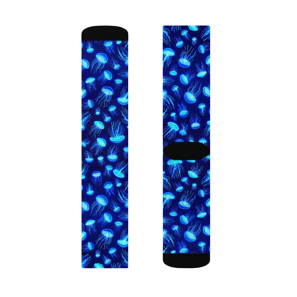Electric Drift on Socks — Left Sock