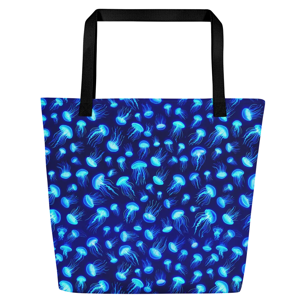 Electric Drift on Large Tote Bag W/ Pocket — Front