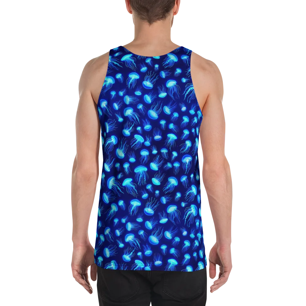Electric Drift on Men's Tank Top — Back