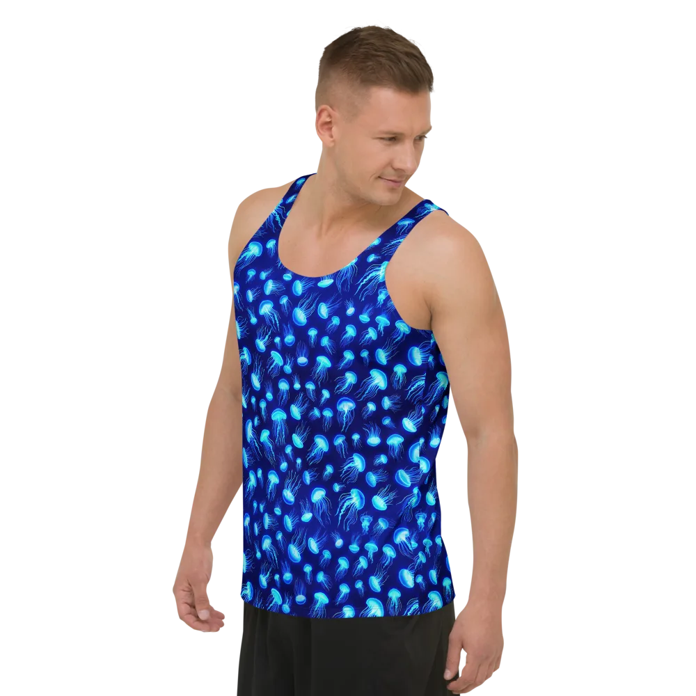 Electric Drift on Men's Tank Top — Left Front