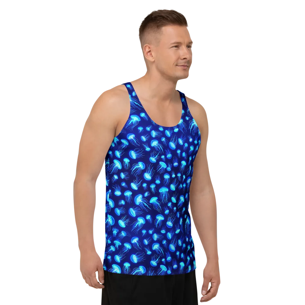 Electric Drift on Men's Tank Top — Right Front