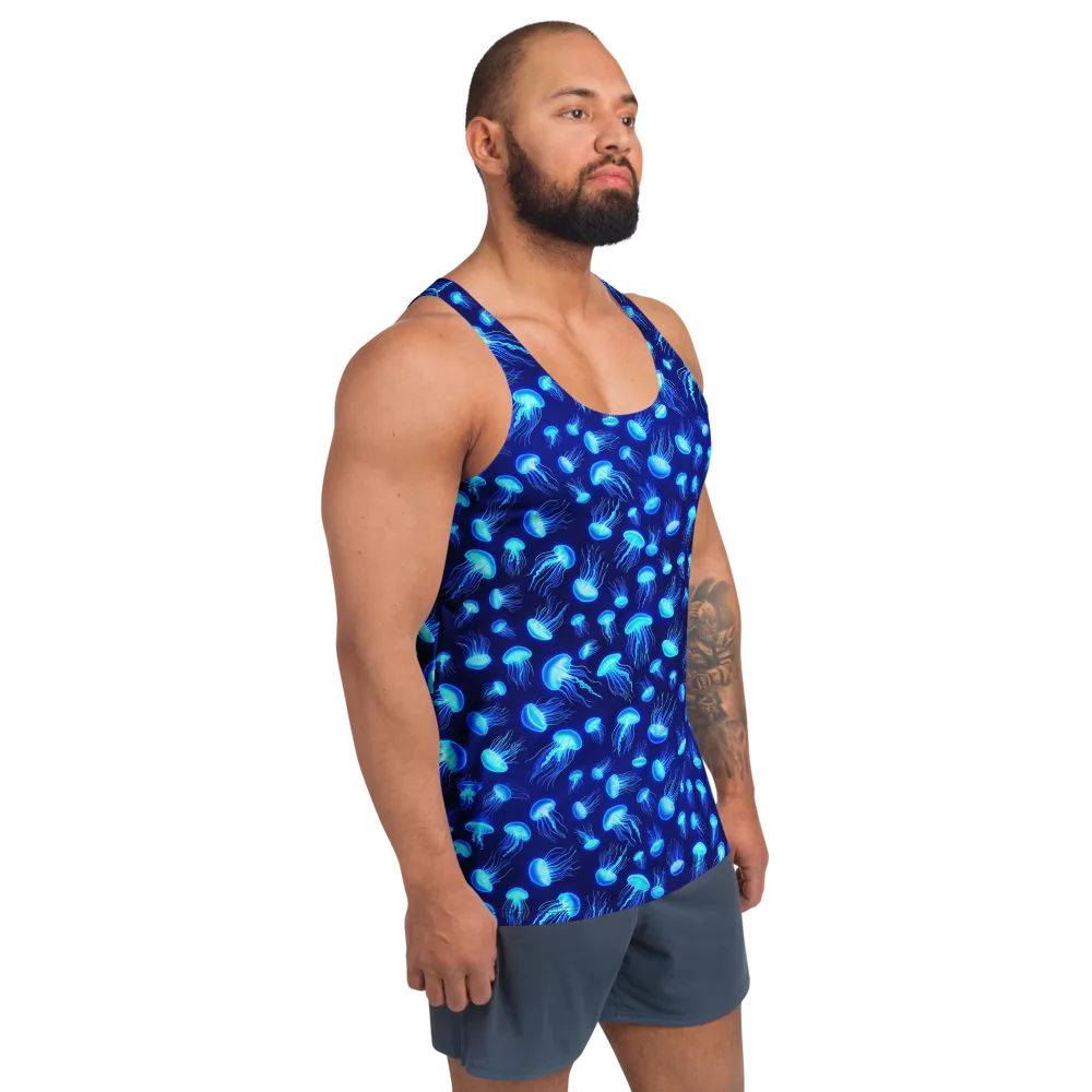 Electric Drift on Men's Tank Top — Right Front