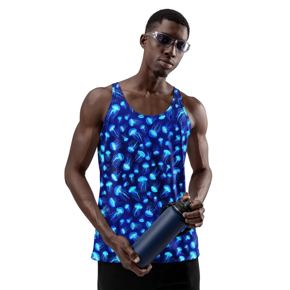 Electric Drift on Men's Tank Top — Front