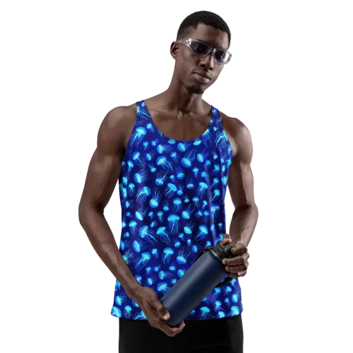 Electric Drift on a Men's Tank Top
