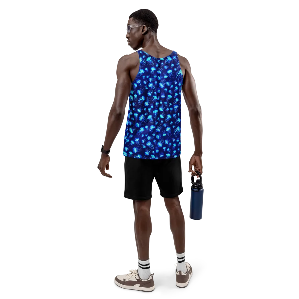 Electric Drift on Men's Tank Top — Back