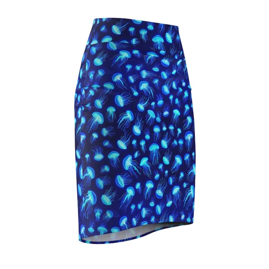 Electric Drift on Pencil Skirt — Front Side