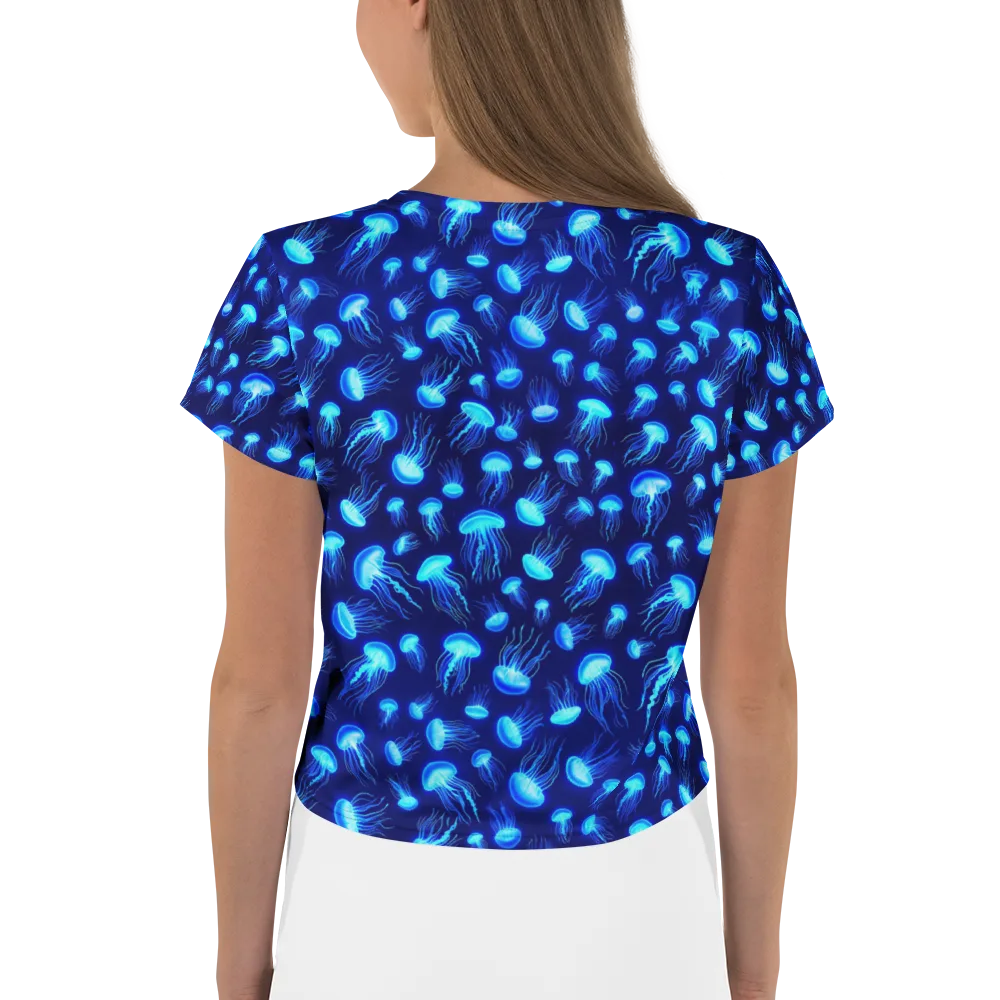 Electric Drift on Crop Tee — Back