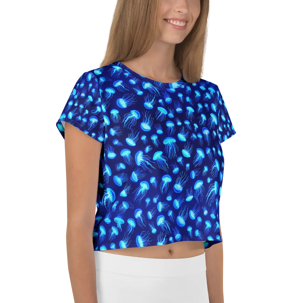 Electric Drift on Crop Tee — Right