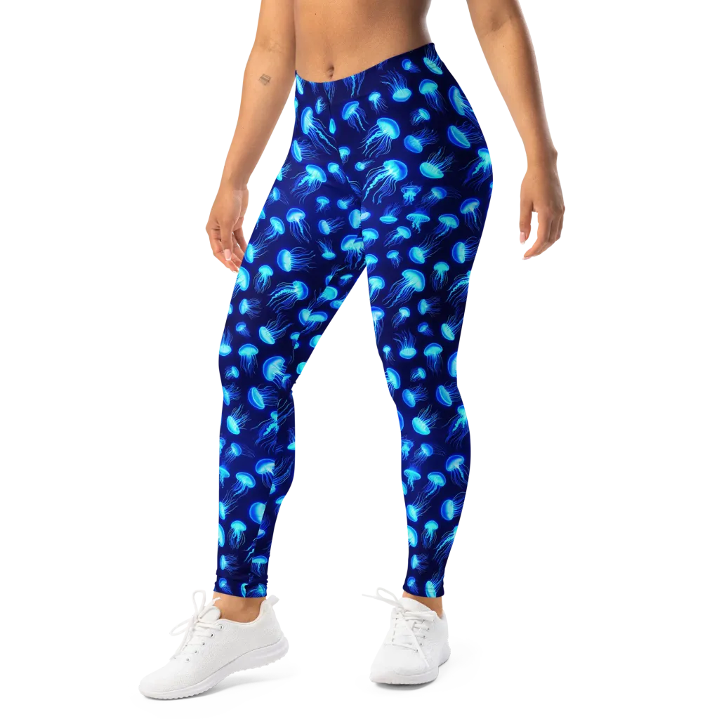Electric Drift on Leggings — Left Front