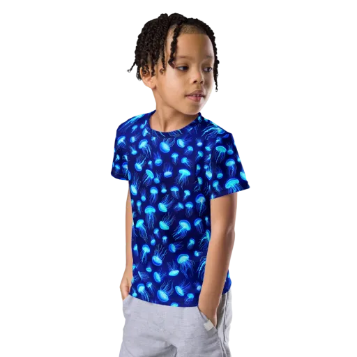 Electric Drift on a Kids Crew Neck T-Shirt