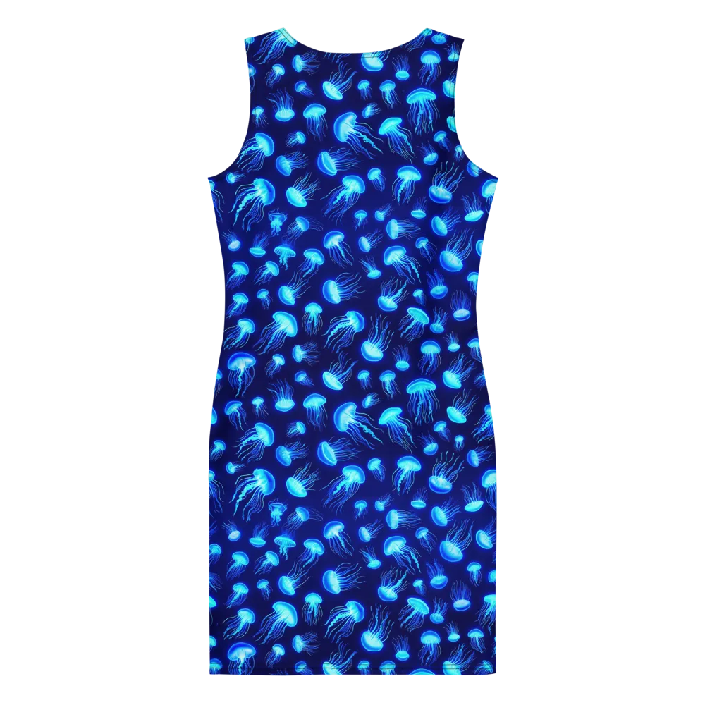 Electric Drift on Bodycon Dress — Back