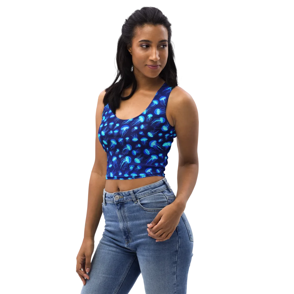 Electric Drift on Crop Top — Left Front