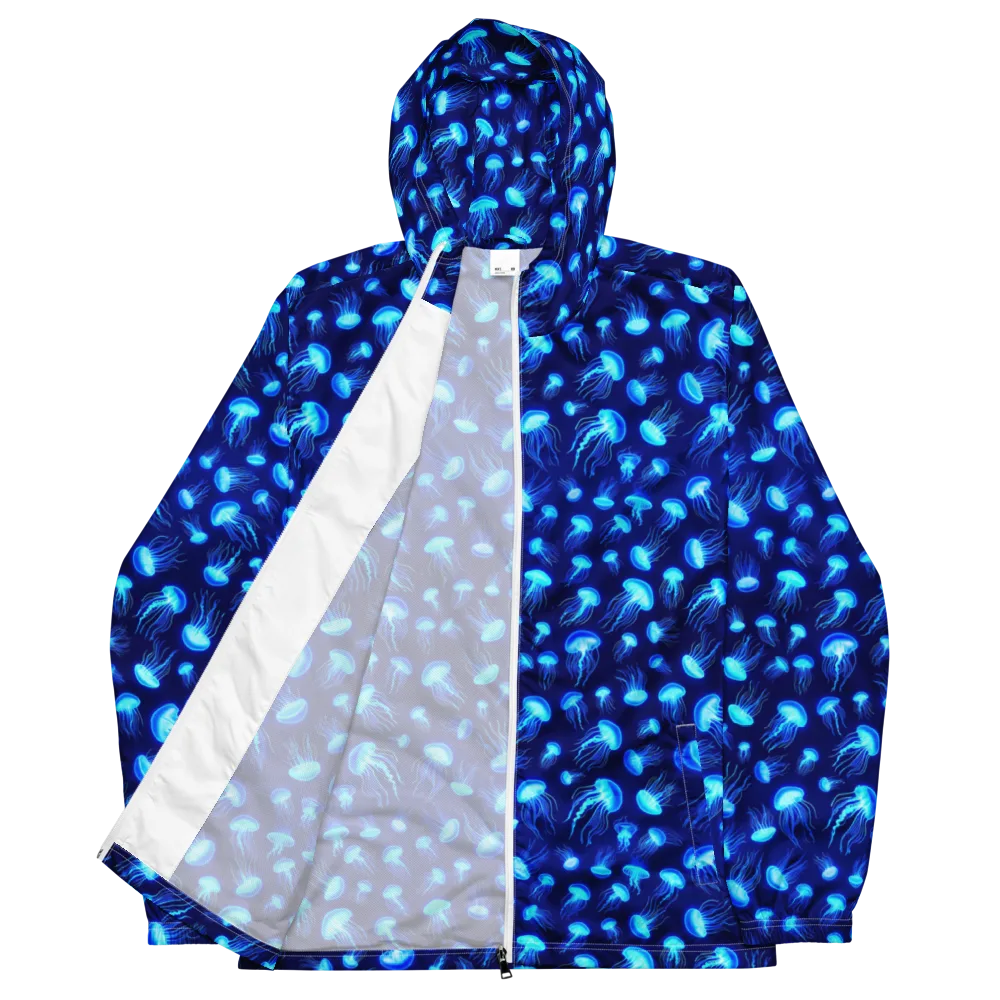Electric Drift on Men's Windbreaker — Front