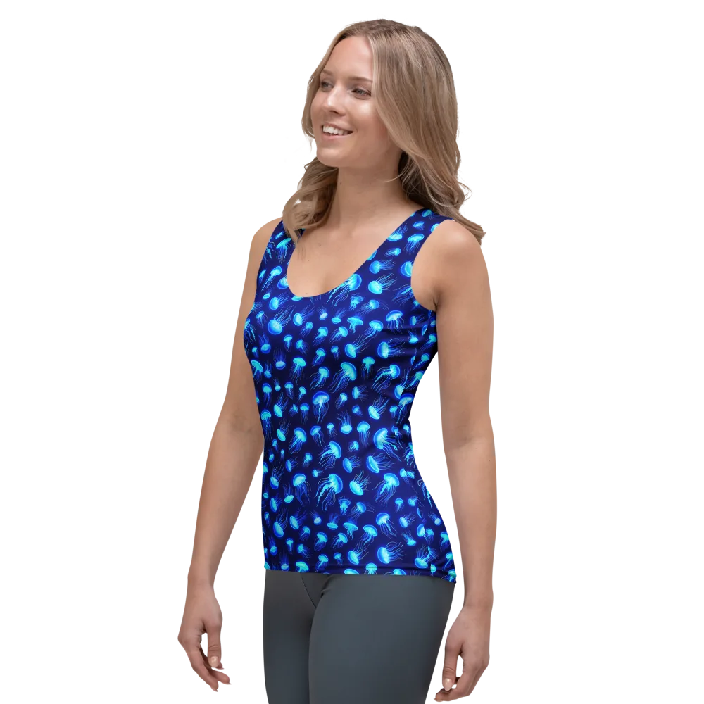 Electric Drift on Women's Tank Top — Left Front