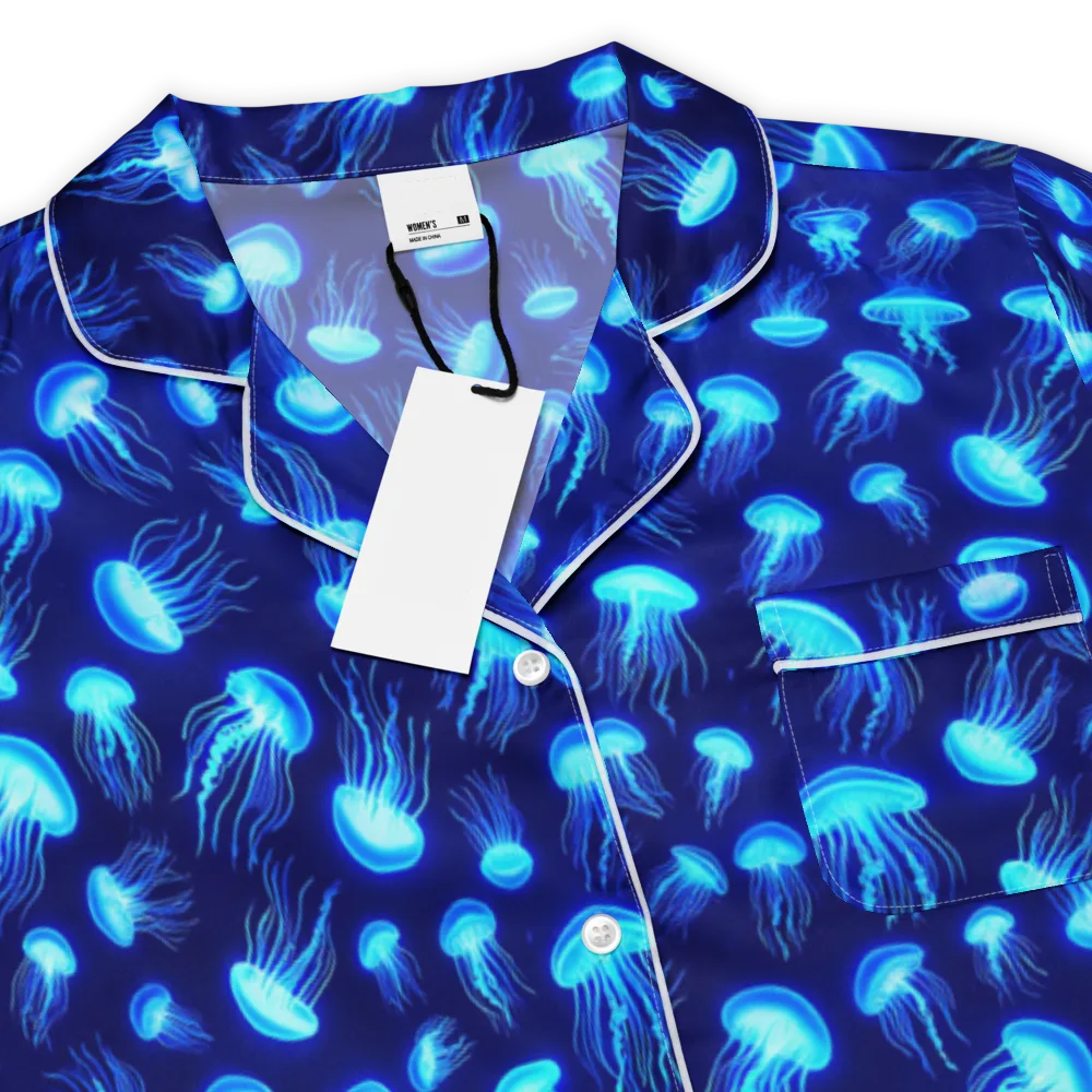 Electric Drift on Women's Short Sleeve Pajama Top — Product details