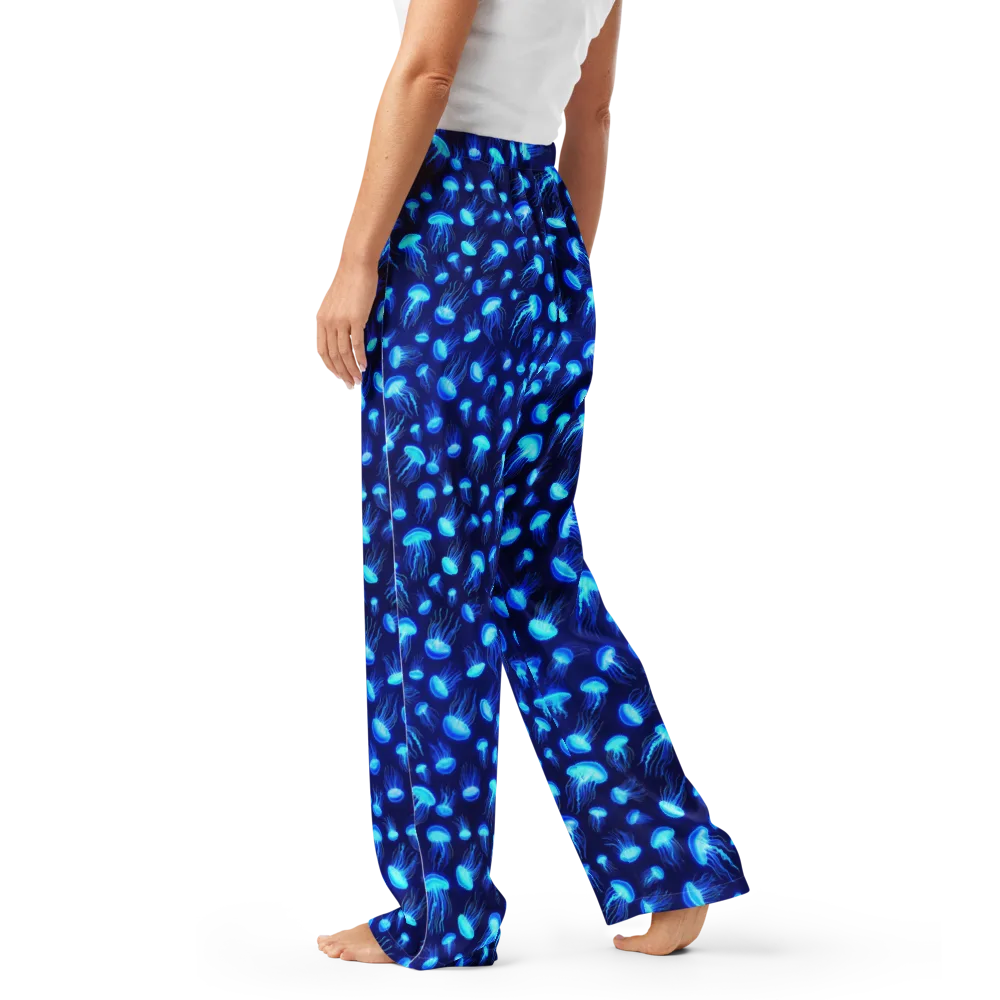 Electric Drift on Women's Pajama Pants — Left
