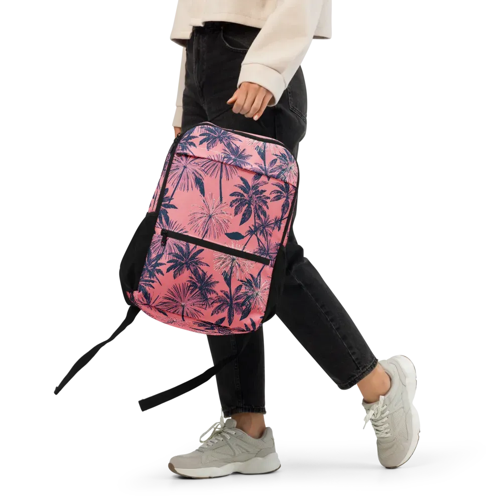 Coral Afterglow on Utility Backpack — Front