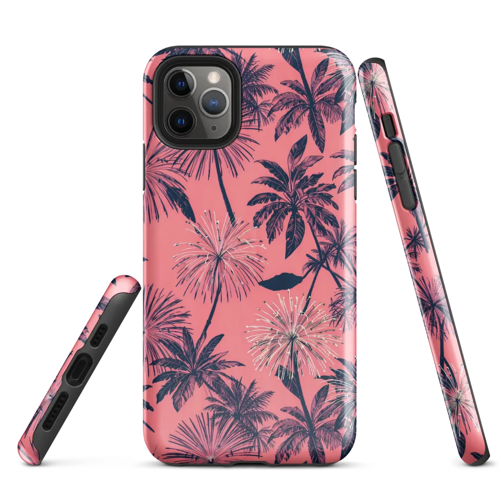 Coral Afterglow on Tough Case for iPhone® — Front