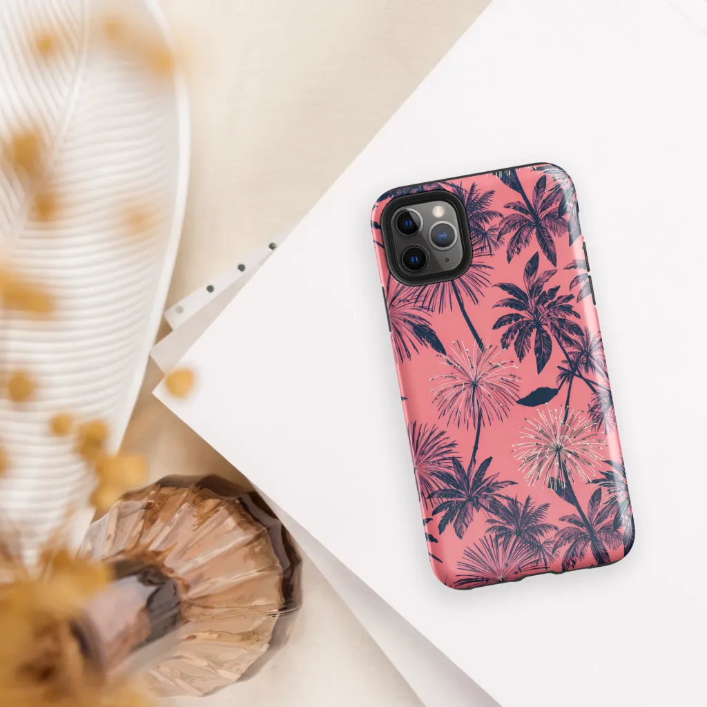 Coral Afterglow on Tough Case for iPhone® — Front