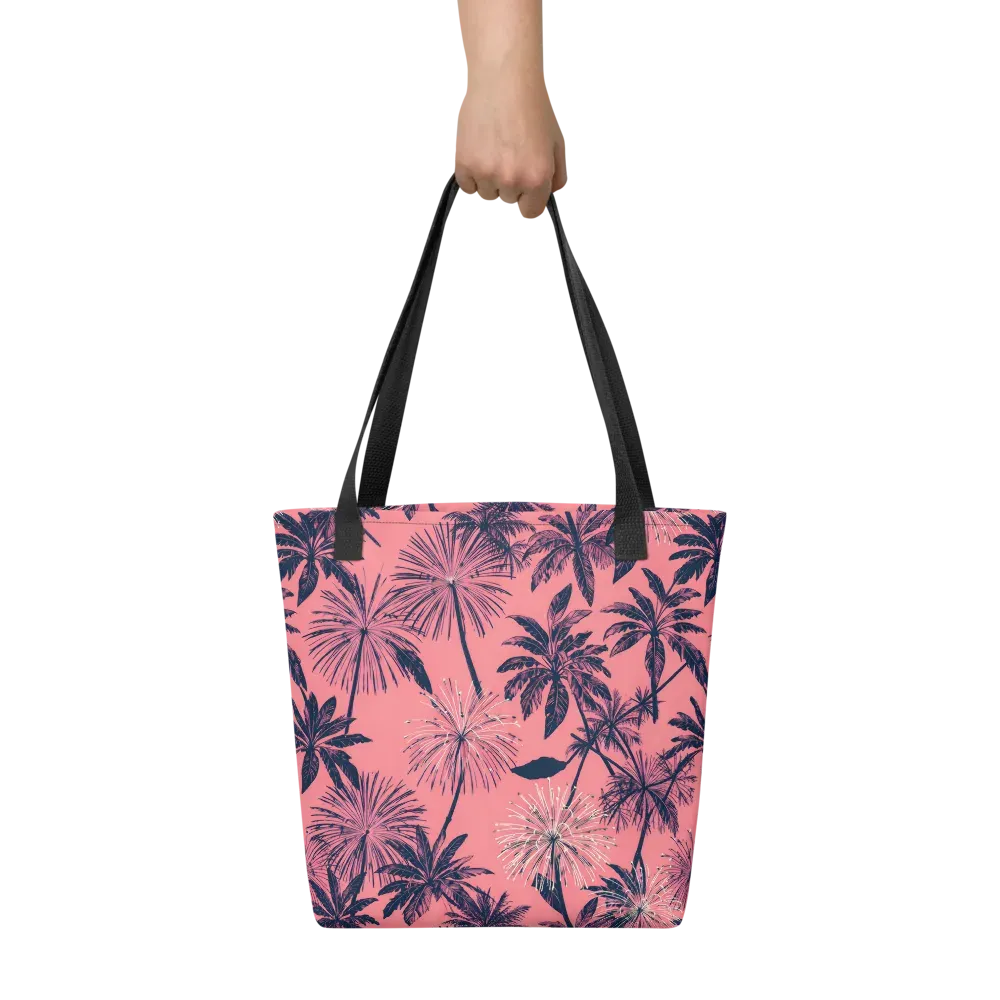 Coral Afterglow on Tote Bag — Front