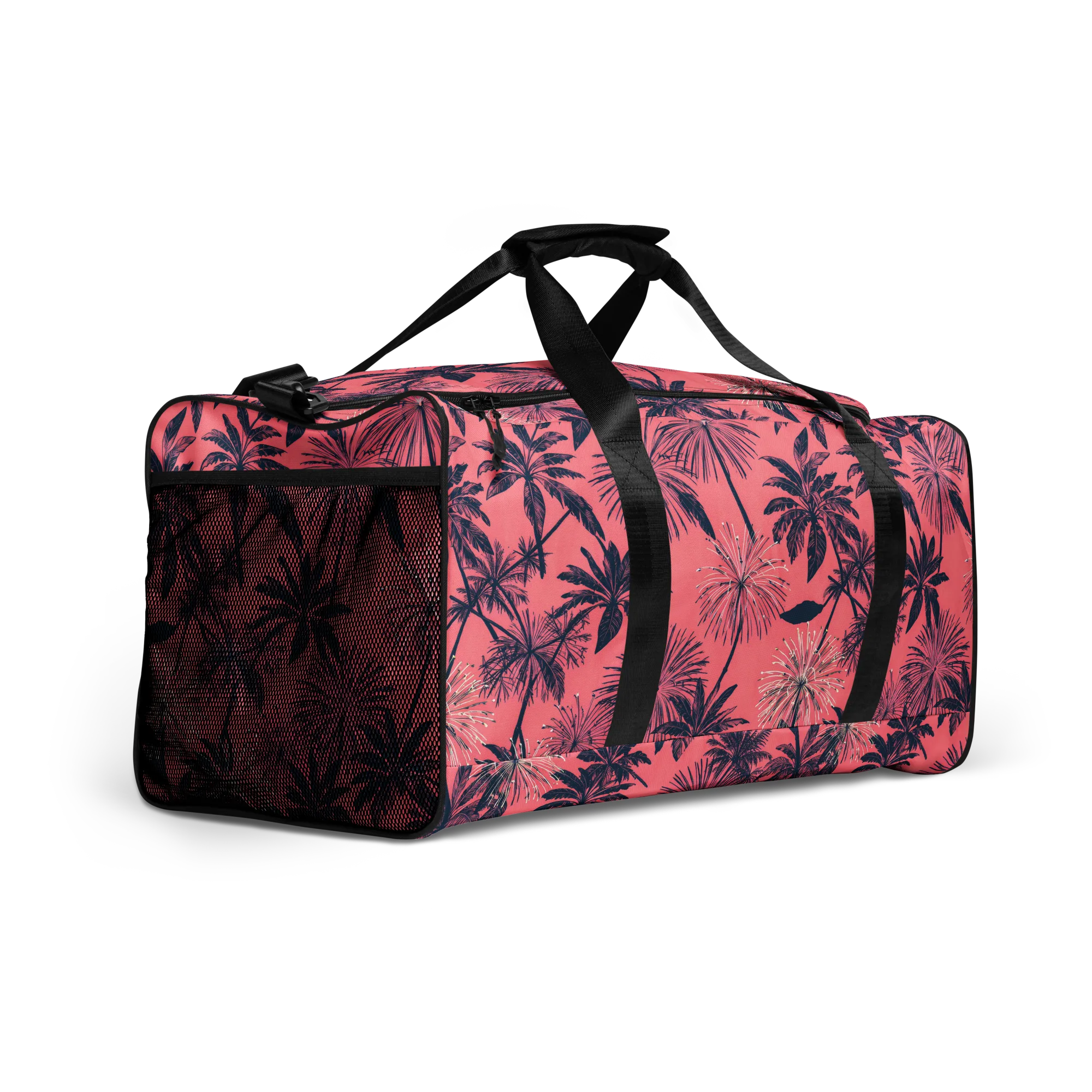 Coral Afterglow on Duffle Bag — Right Front