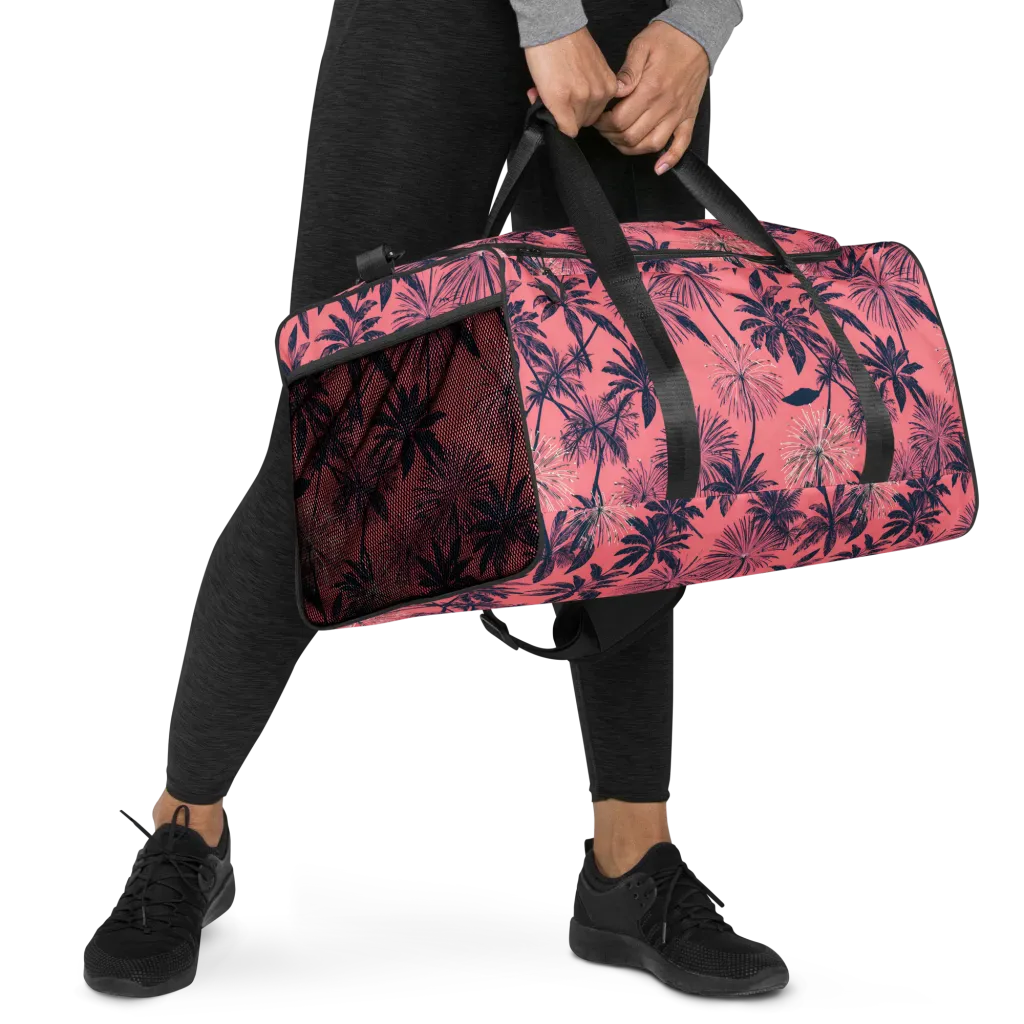 Coral Afterglow on Duffle Bag — Right Front