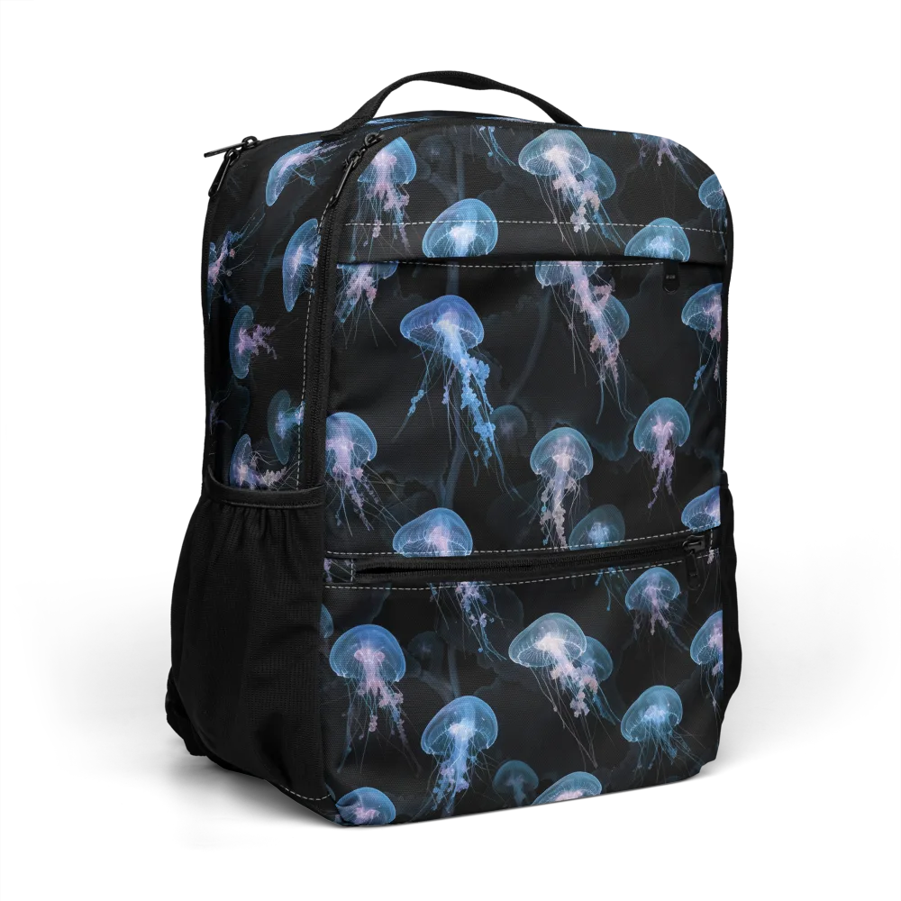 Deepwater Reverie on Utility Backpack — Right Front