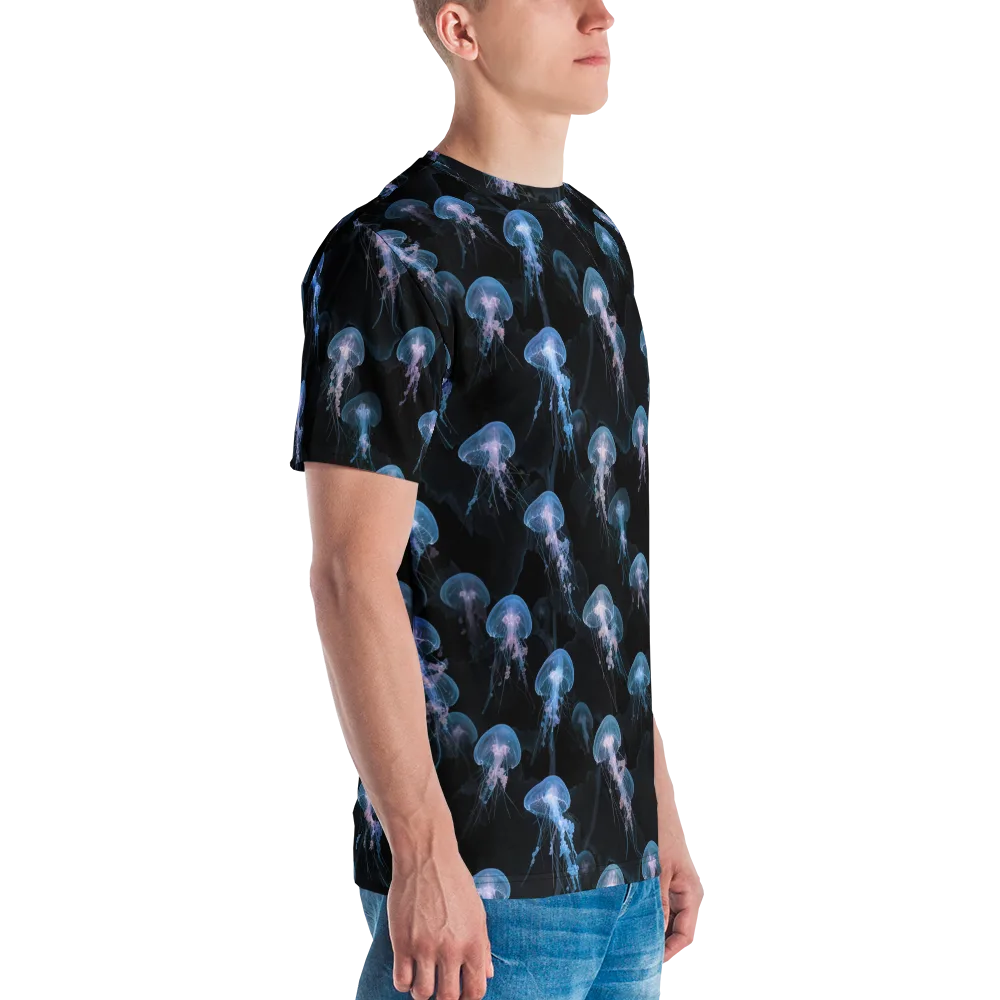 Deepwater Reverie on Men's Crew Neck T-Shirt — Right