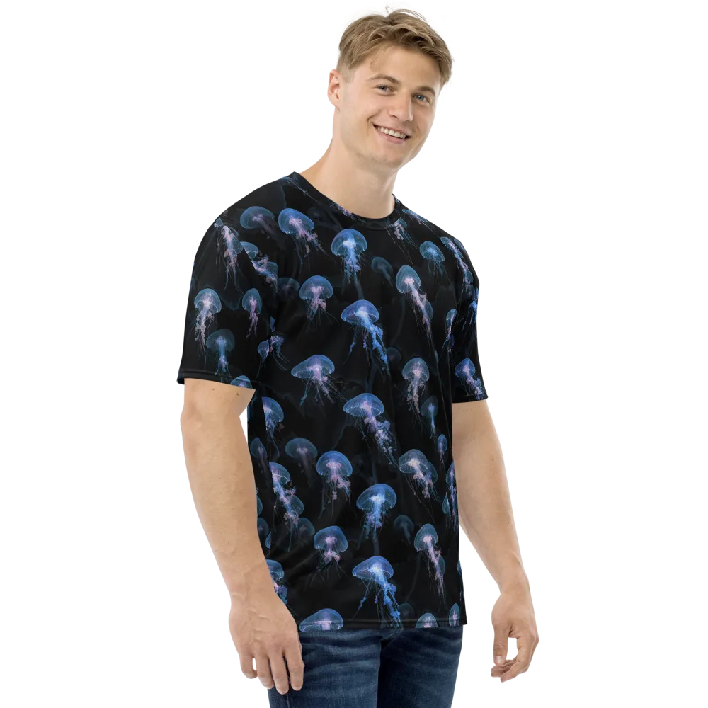 Deepwater Reverie on Men's Crew Neck T-Shirt — Right