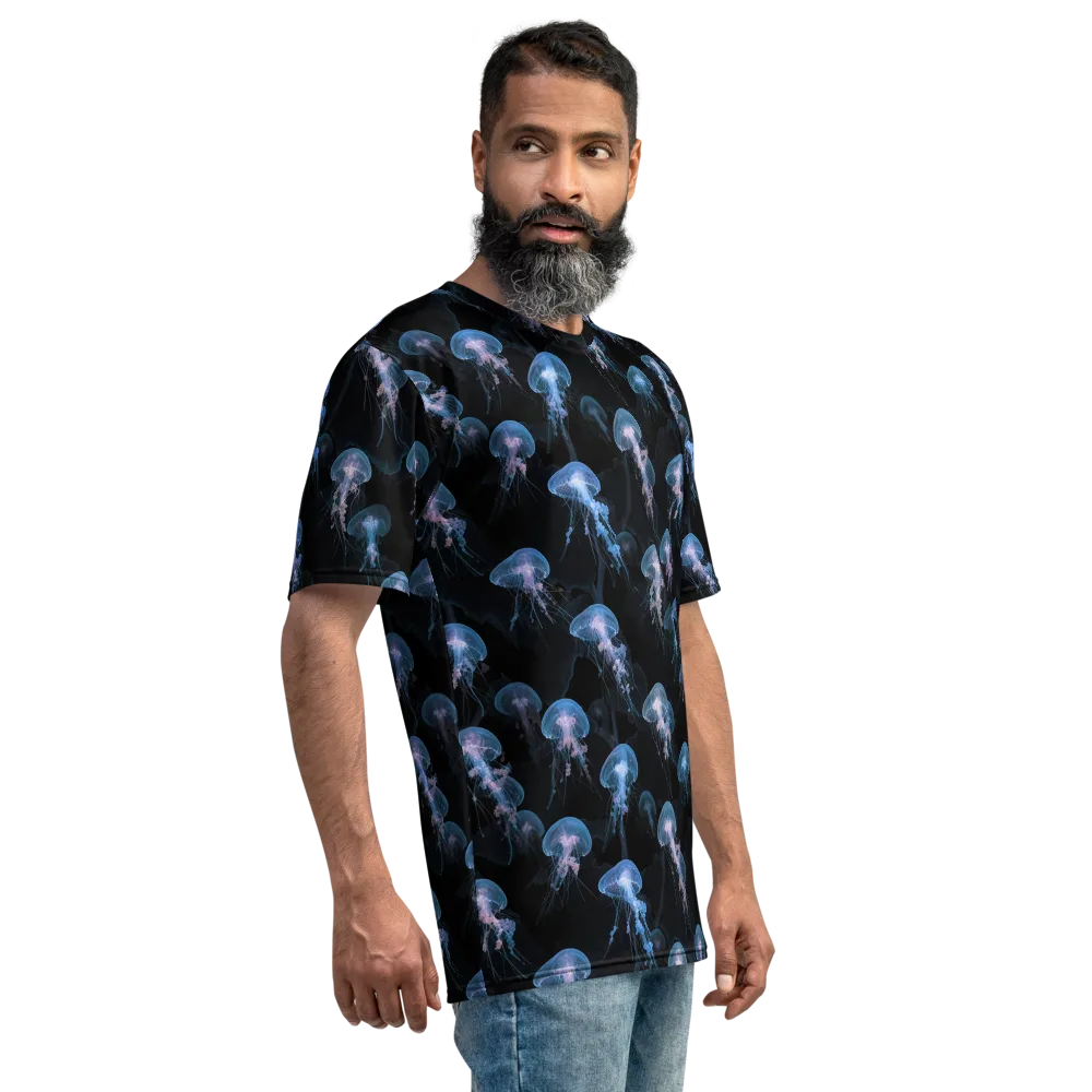 Deepwater Reverie on Men's Crew Neck T-Shirt — Right