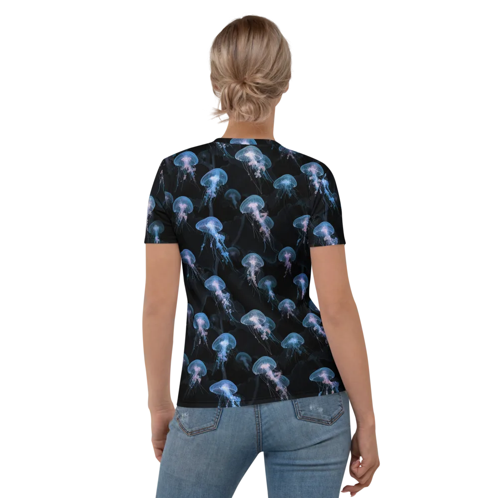 Deepwater Reverie on Women's Crew Neck T-Shirt — Back
