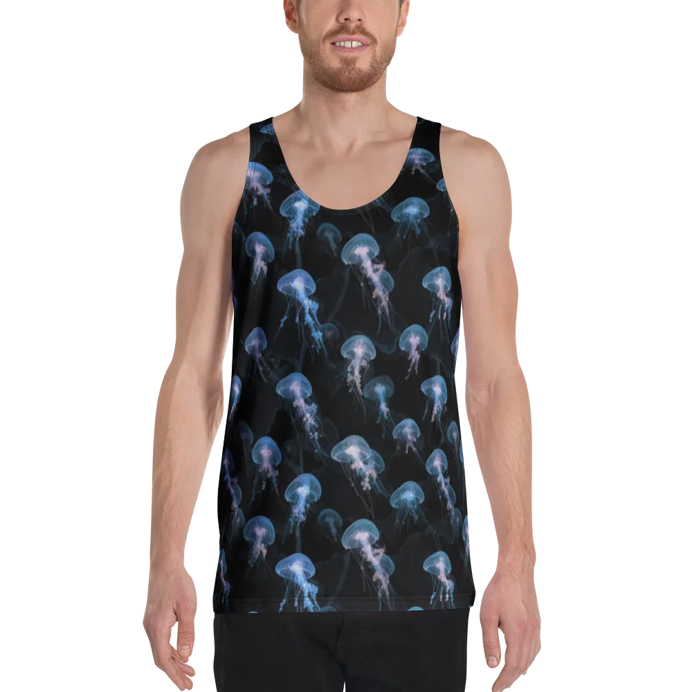 Deepwater Reverie on Men's Tank Top — Front
