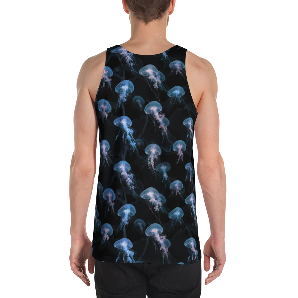 Deepwater Reverie on Men's Tank Top — Back