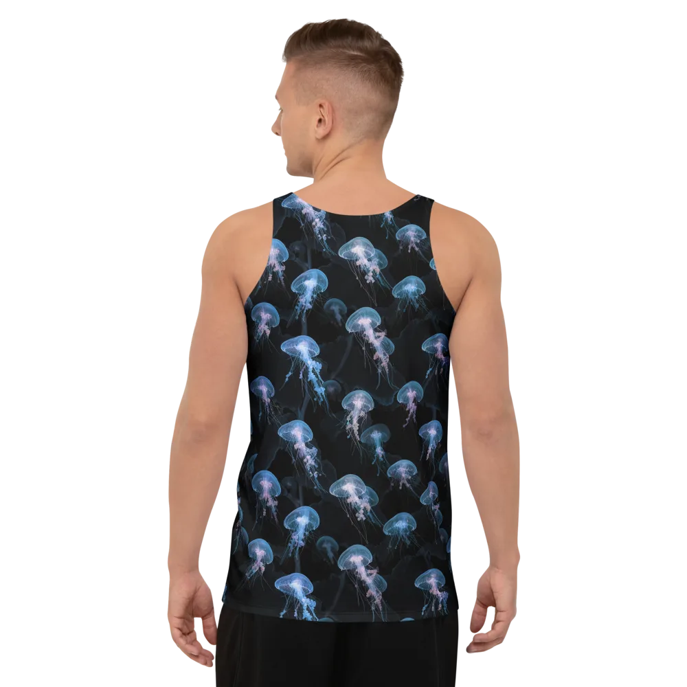 Deepwater Reverie on Men's Tank Top — Back