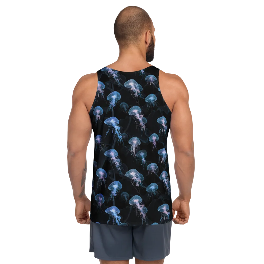 Deepwater Reverie on Men's Tank Top — Back