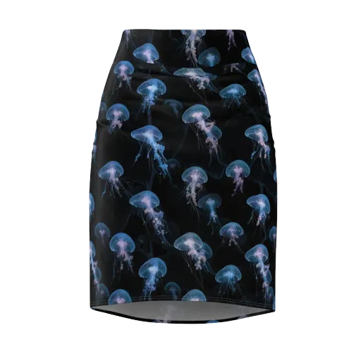 Deepwater Reverie on a Pencil Skirt