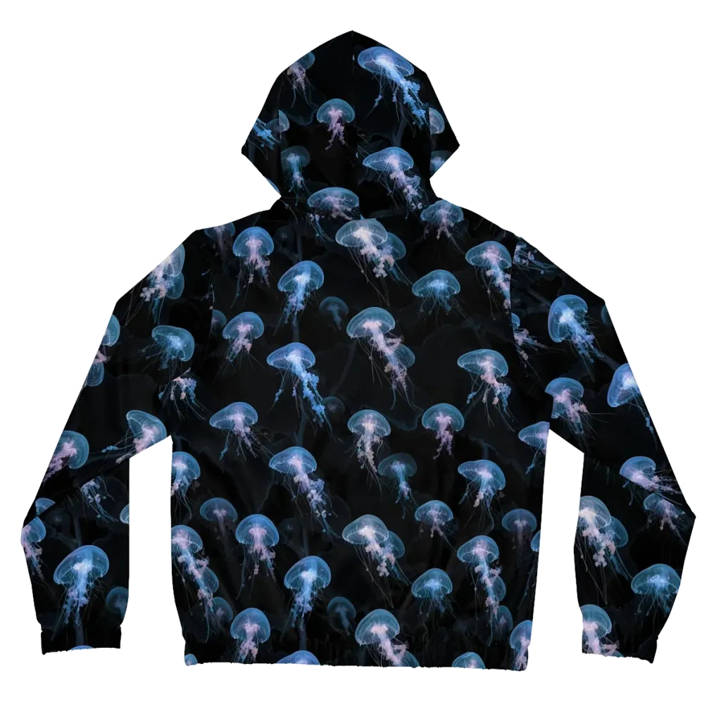 Deepwater Reverie on Women's Full-Zip Hoodie — Back