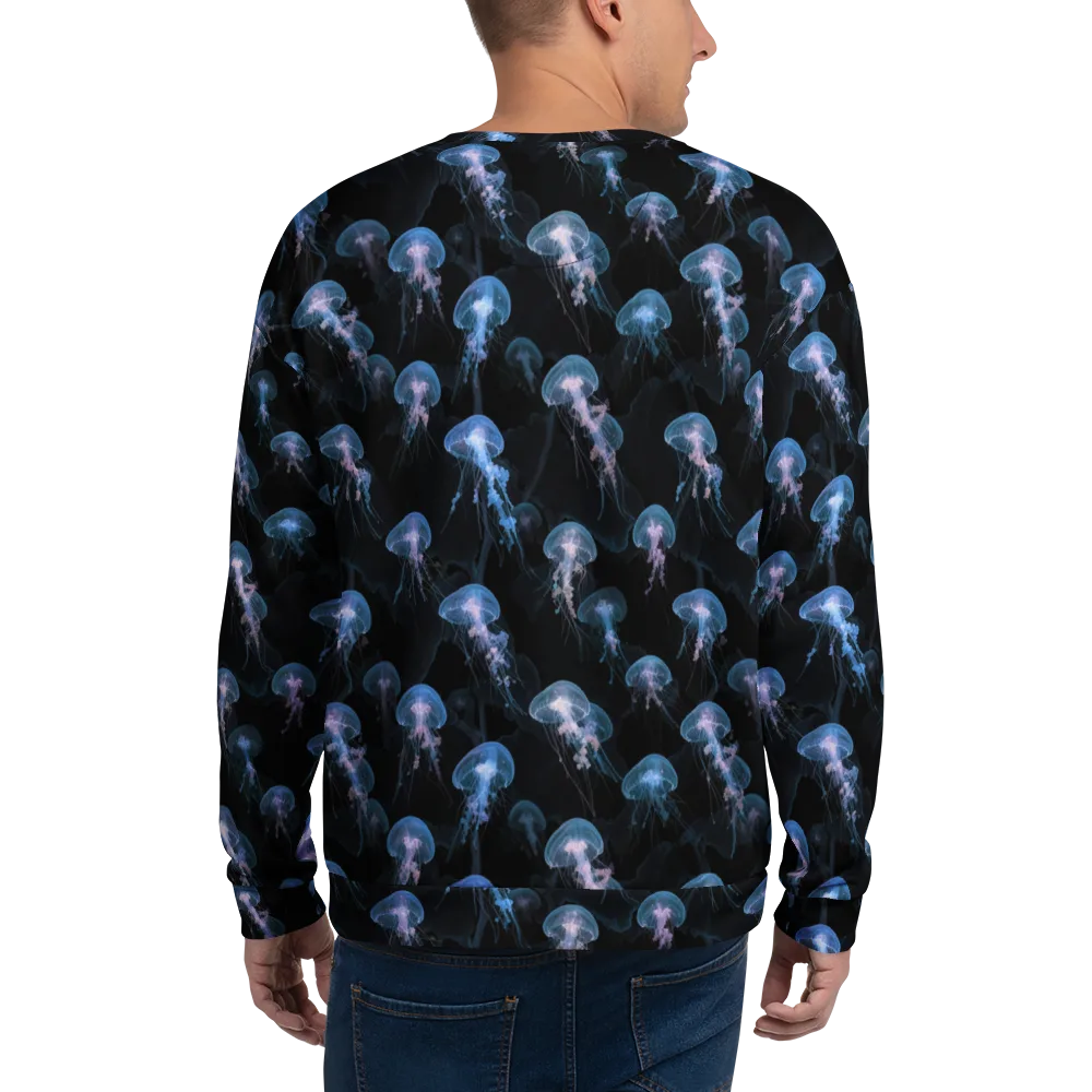 Deepwater Reverie on Sweatshirt — Back