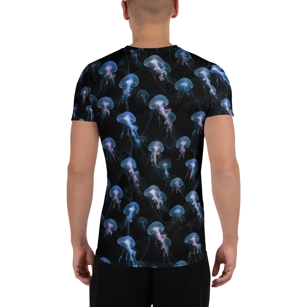 Deepwater Reverie on Men's Athletic T-Shirt — Back